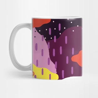 Purple Winter Mug